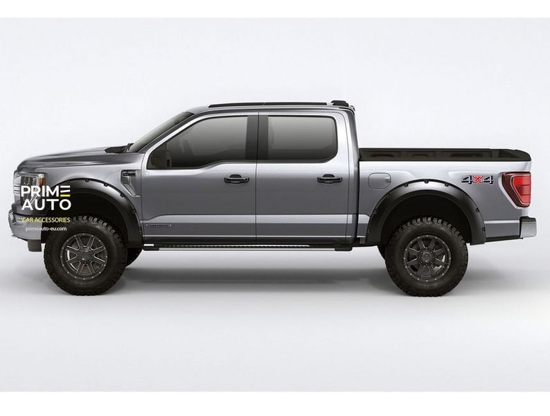 Fender Flares set 4 PCs Ford F-250 Super Duty 2017-2022 Forge-style black Bushwacker 28129-08