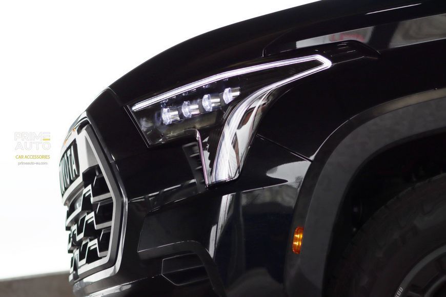 Front lights Toyota Tundra 2022 - 2026 Amber DRL LED NOVA series AlphaRex 880871