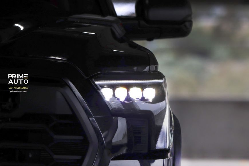 Front lights Toyota Tundra 2022 - 2026 Amber DRL LED NOVA series AlphaRex 880871