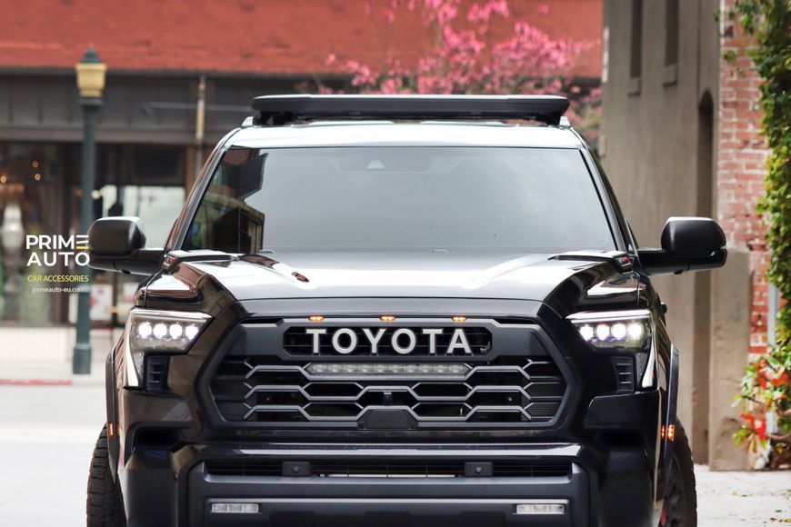 Front lights Toyota Tundra 2022 - 2026 Amber DRL LED NOVA series AlphaRex 880871