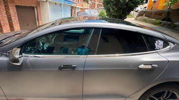 Window Deflectors 6pcs Set Premium Series Tesla Model S 2012-2023 Wellvisors 3-847TE007