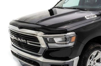 Hood deflector is smoke Ram 1500 2019-2026 Husky Liners 2815953