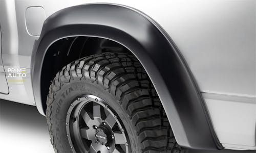 Fender Flares set 4 PCs Ram 1500 2019-2024 Extended-A-style black Bushwacker 50926-02