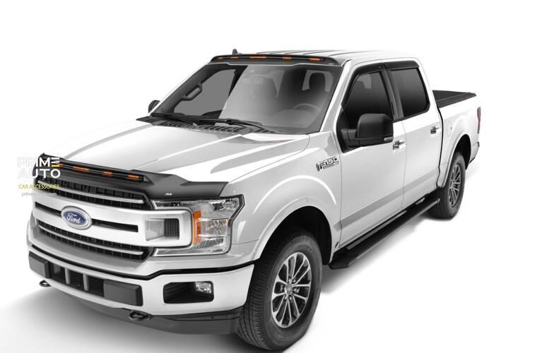 Дефлектор лобового скла Aerocab PRO чорний Ford Ranger 2015 - 2022 AVS 898166 898166 фото