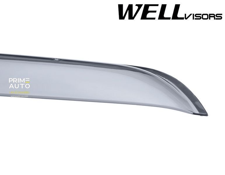 Window Deflectors 4pcs Set Premium Series Toyota 4Runner 1990-1995 Wellvisors 3-847TY041