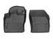 Килими автомобільні 3D Лайнери передні Volkswagen Tiguan Allspace 2020 + чорний WeatherTech 4415631 4415631. фото 1