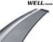Owiewki do szyb samochodowych num 4 szt Premium seria Mitsubishi Lancer 2008 - 2017 Sedan Wellvisors 3-847MI005