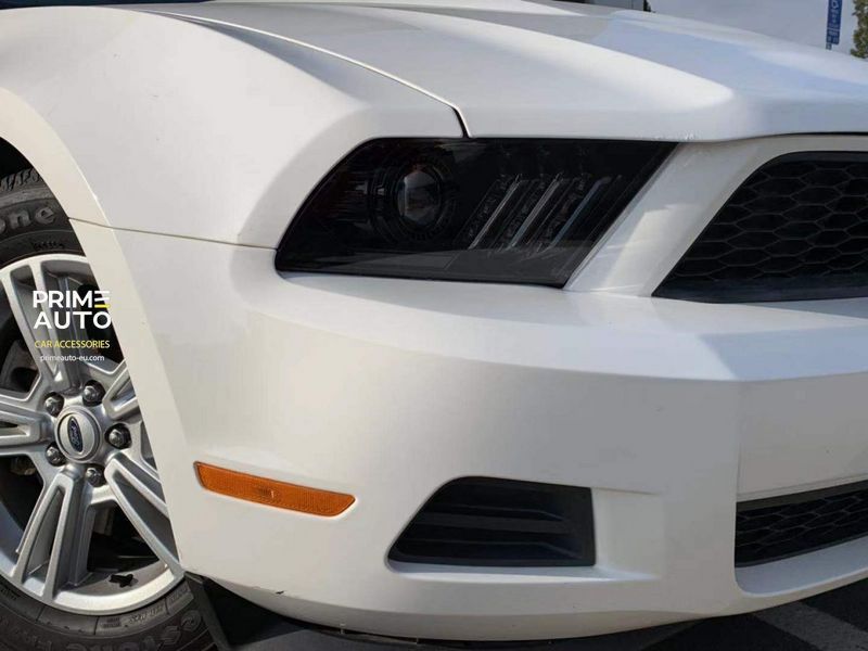 Front lights Ford Mustang 2010-2014 PRO series coal black AlphaRex 880112