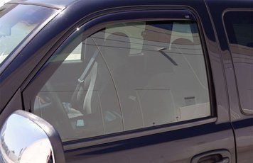 Window Deflectors 4 pcs set Cadillac Escalade 2003 - 2006 Dark Gloss Standard Extended EGR 561521