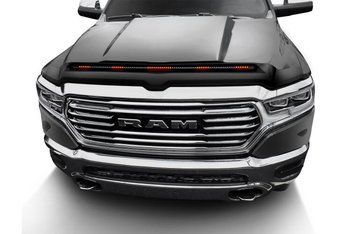 Дефлектор капоту LightShield PRO клеючий з повторювачем поворотників Ram 1500 2019-2026 Husky Liners 2820163 2820163 фото