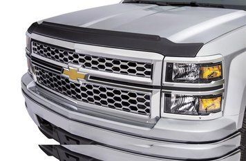 Hood Spoiler Textured Black GMC Canyon 2015 - 2026 Aeroskin ІІ Black AVS 436114