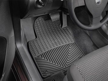 All-Weather Floor Mats Front Volkswagen Jetta 2005 - 2014 Black WeatherTech W53