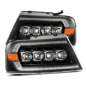 Lampy przednie Ford F-150 2004-2008 LED NOVA seria czarny AlphaRex 880128