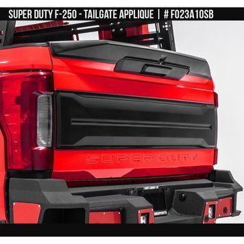 Ornament haion Ford F-250 2017-2019 negru AIR DESIGN FO23A10SB