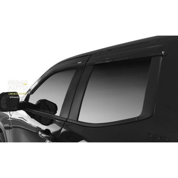 Deflectoare de ferestre liant LOW PROFILE 4 buc Toyota Tundra 2007 - 2021 CrewMax fumuriu &icirc;nchis Husky Liners 2854111