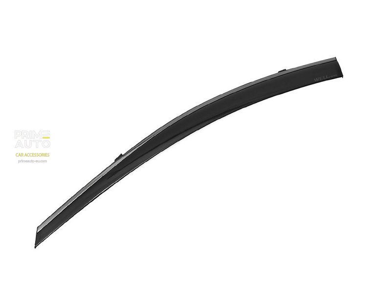 Дефлекторы окон к-т 4 шт с черным хромированным молдингом Toyota BZ4X 2023+ Wellvisors 3-847TY073 3-847TY073 фото