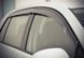 Owiewki do szyb samochodowych num 4 szt z czarna chromowana listwa Volkswagen Golf 2015 - 2021 Hatchback Wellvisors 3-847VW009