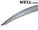 Owiewki do szyb samochodowych num 4 szt aerodynamiczny Mitsubishi Lancer 2008 - 2017 Sedan Wellvisors 3-847MI006