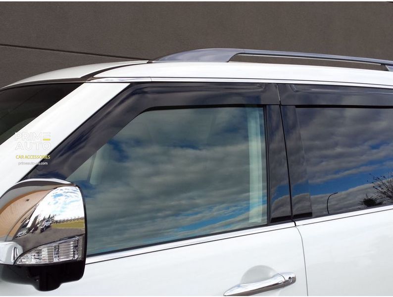 Side Window Deflectorsset of 4 pcs Hyundai Venue 2020-2025 smooth SD10V20