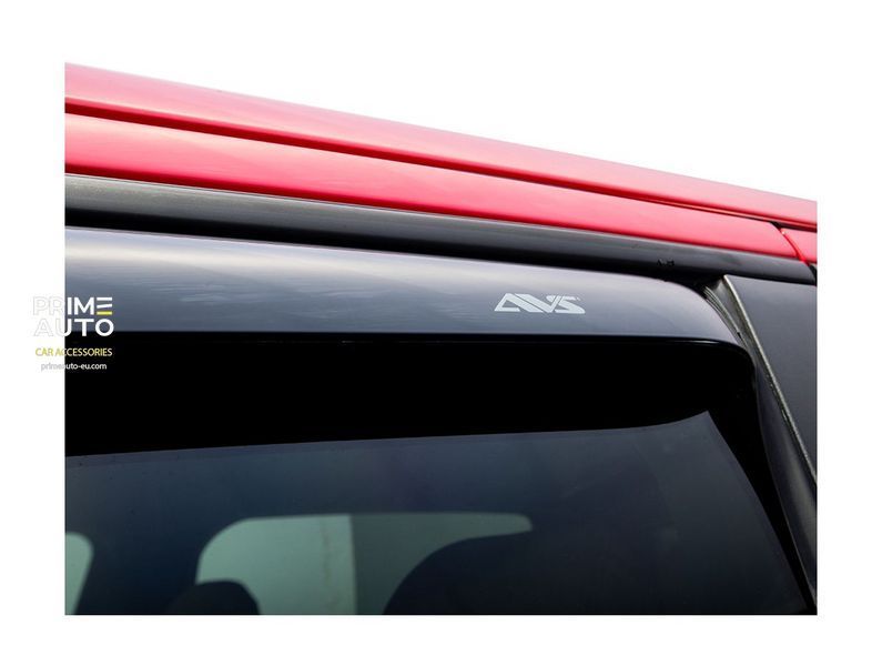 Owiewki do szyb samochodowych wstawiony ciemny-dym num 4 szt Ram 1500 2019-2026 Crew Cab AVS 194818