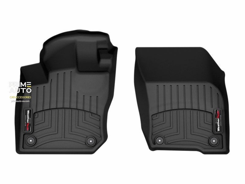 Car Mats 3D Liners Front Volkswagen Tiguan 2025 Black WeatherTech 4419061