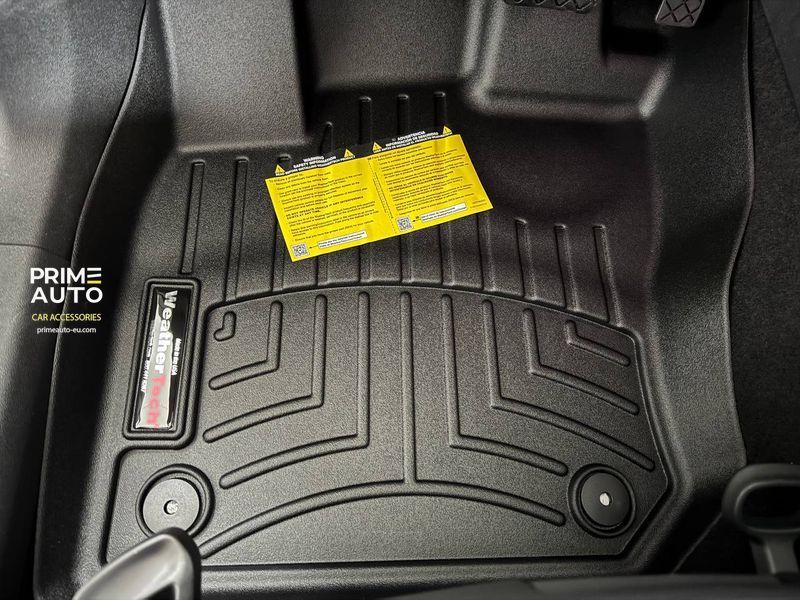 Car Mats 3D Liners Front Volkswagen Tiguan 2025 Black WeatherTech 4419061