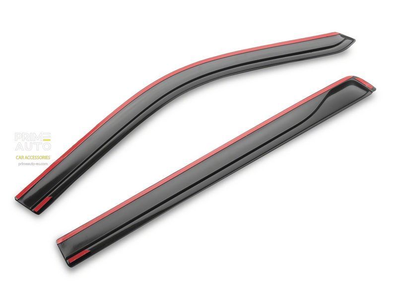 Deflectoare de ferestre liant LOW PROFILE 4 buc Toyota Tundra 2007 - 2021 CrewMax fumuriu &icirc;nchis Husky Liners 2854111