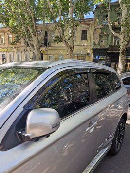 Window Deflectors 4pcs Mitsubishi Outlander 2013 - 2020 EGR 92460034B