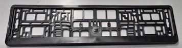 License plate frame black without inscription Poland PARPL