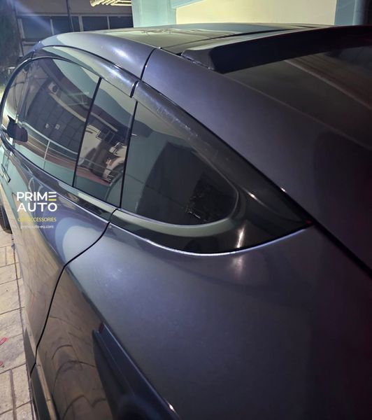 Дефлекторы окон к-т 8 шт Premium серия Tesla Model X 2016 - 2025 Wellvisors 3-847TE006 3-847TE006 фото