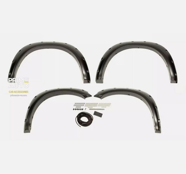 Wheel Arch Extensions Ford F-150 2015-2017 POCKET STYLE fender flares smooth Bushwacker 20935-6A