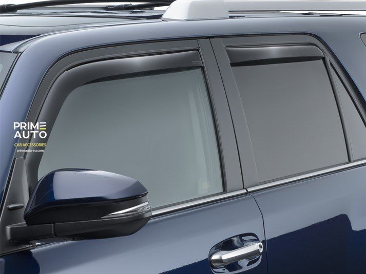 Owiewki do szyb samochodowych prz&oacute;d+tył num 4 szt wstawiony Infiniti QX60 2020 - 2027 WeatherTech 841052IM