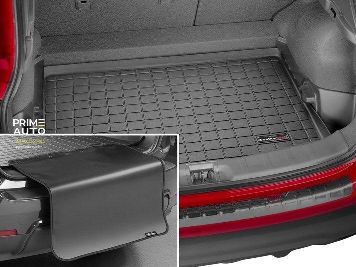 Cargo Liner With Bumper Protector Honda CR-V 2023 - 2026 Black WeatherTech 401568SK