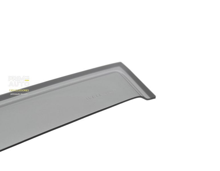 Window Deflectors 4pcs Set Premium Series Audi Q4 e-tron 2022-2025 Wellvisors 3-351AU002