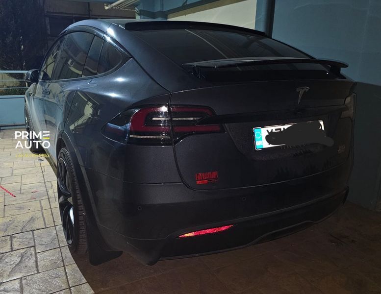 Дефлекторы окон к-т 8 шт Premium серия Tesla Model X 2016 - 2025 Wellvisors 3-847TE006 3-847TE006 фото