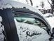 Owiewki do szyb samochodowych prz&oacute;d+tył num 4 szt wstawiony Infiniti QX60 2020 - 2027 WeatherTech 841052IM