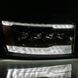 Передні фари RAM/Dodge Ram 1500 Classic 2006-2008 LED NOVA серія колір Alpha-Black AlphaRex 880538 880538 фото 7
