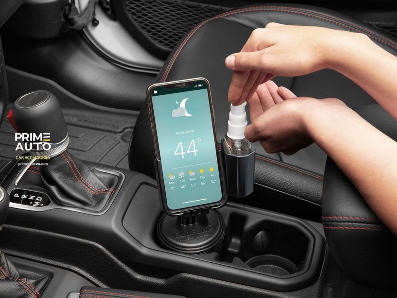 Hand Sanitizer Holder 8ACFSH WeatherTech