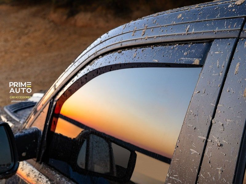 Deflectoare de ferestre inserabil faţă+spate BMW 330i/330e/M340i/M3/M3 Competition 2019 - 2026 luciu WeatherTech 821100IM