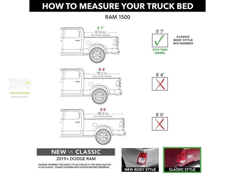 Кришка кузову XCEED Ford F-150 Raptor 2015 - 2020 171 см (5,6ft) матовий чорний Extang 85475 85475:::_ фото