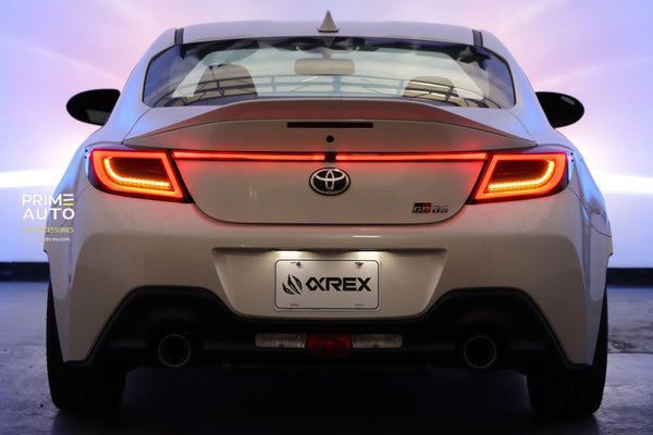 Задние фонари Subaru BRZ 2021- 2025 LUXX-Series Alpha-Black AlphaRex 675040 675040. фото