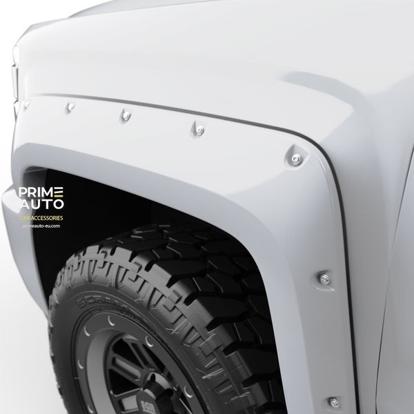 Poszerzenia nadkoli Chevrolet Silverado 1500 2014 - 2018 Bolt-On Style kolor Summit White EGR 791574-GAZ