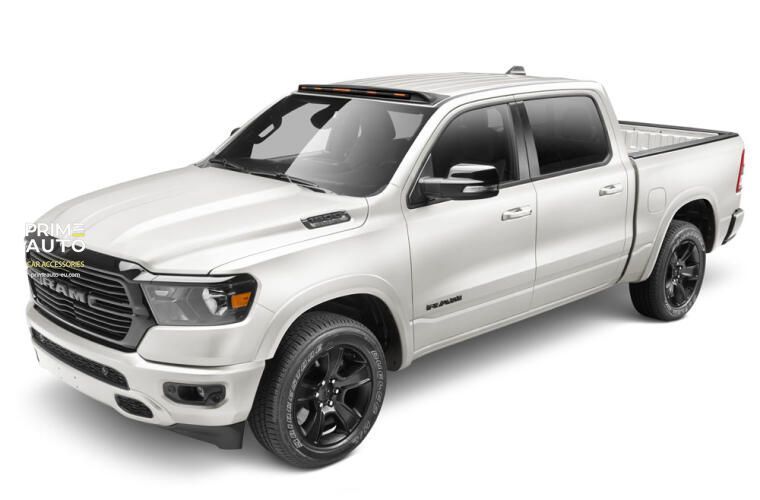 Дефлектор лобового скла Aerocab PRO чорний Toyota Tundra 2022+ AVS 898294 898294 фото