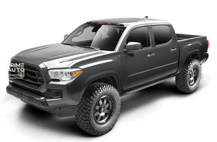 Дефлектор лобового скла Aerocab PRO чорний Toyota Tundra 2022+ AVS 898294 898294 фото