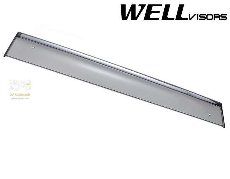 Дефлекторы окон к-т 4 шт с хромированным молдингом Jeep Grand Cherokee 2011 - 2022 Wellvisors 3-847JE004 3-847JE004 фото