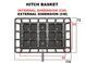 Грузовая корзина на фаркоп WeatherTech 8AHB01 8AHB01 фото 5