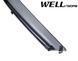 Window Deflectors 4pcs Set With Black Trim Hyundai Accent 2006-2011 Sedan Wellvisors 3-847HY008