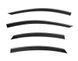 Window Deflectors 4pcs Set With Black Trim Toyota Camry 2025+ Wellvisors 3-847TY084