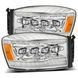 Faruri faţă RAM/Dodge Ram 1500 Classic 2006-2008 LED NOVA series chromium AlphaRex 880537