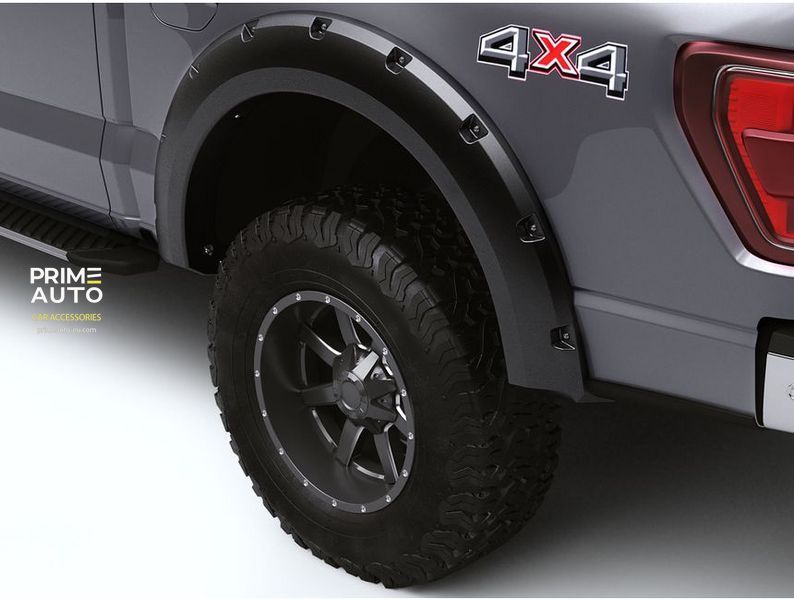 Розширювачі арок комплект 4 шт Ford F-150 2009-2014 Forge-style чорний Bushwacker 28312-08 28312-08 фото